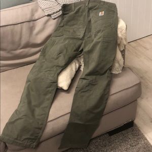 Men’s olive utility pants